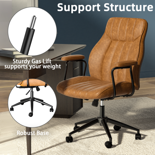 O275 Mid-Back Office Desk Chair - Image 4
