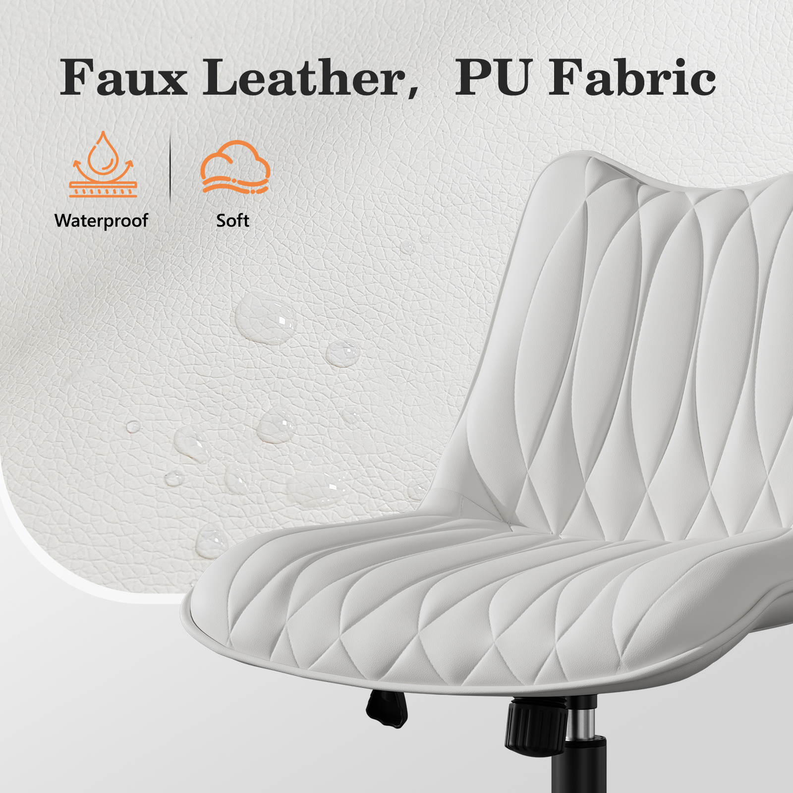 O265 Armless Office Chair - Image 5